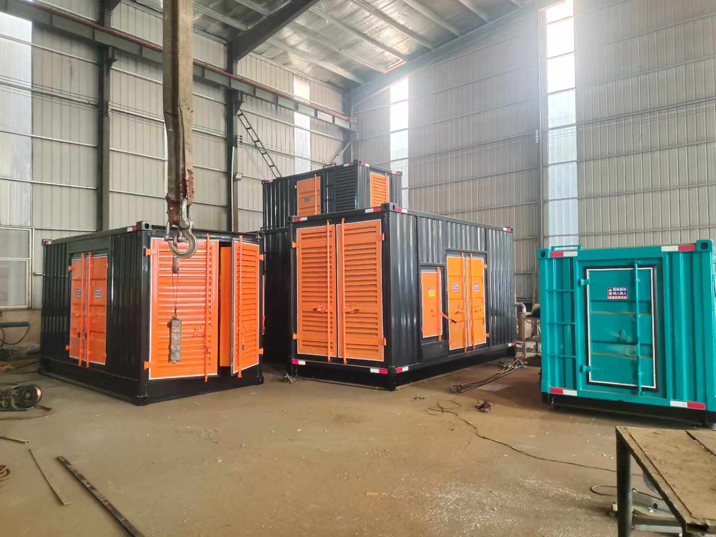 建阳500kw柴油发电机组可以带动多少功率设备？