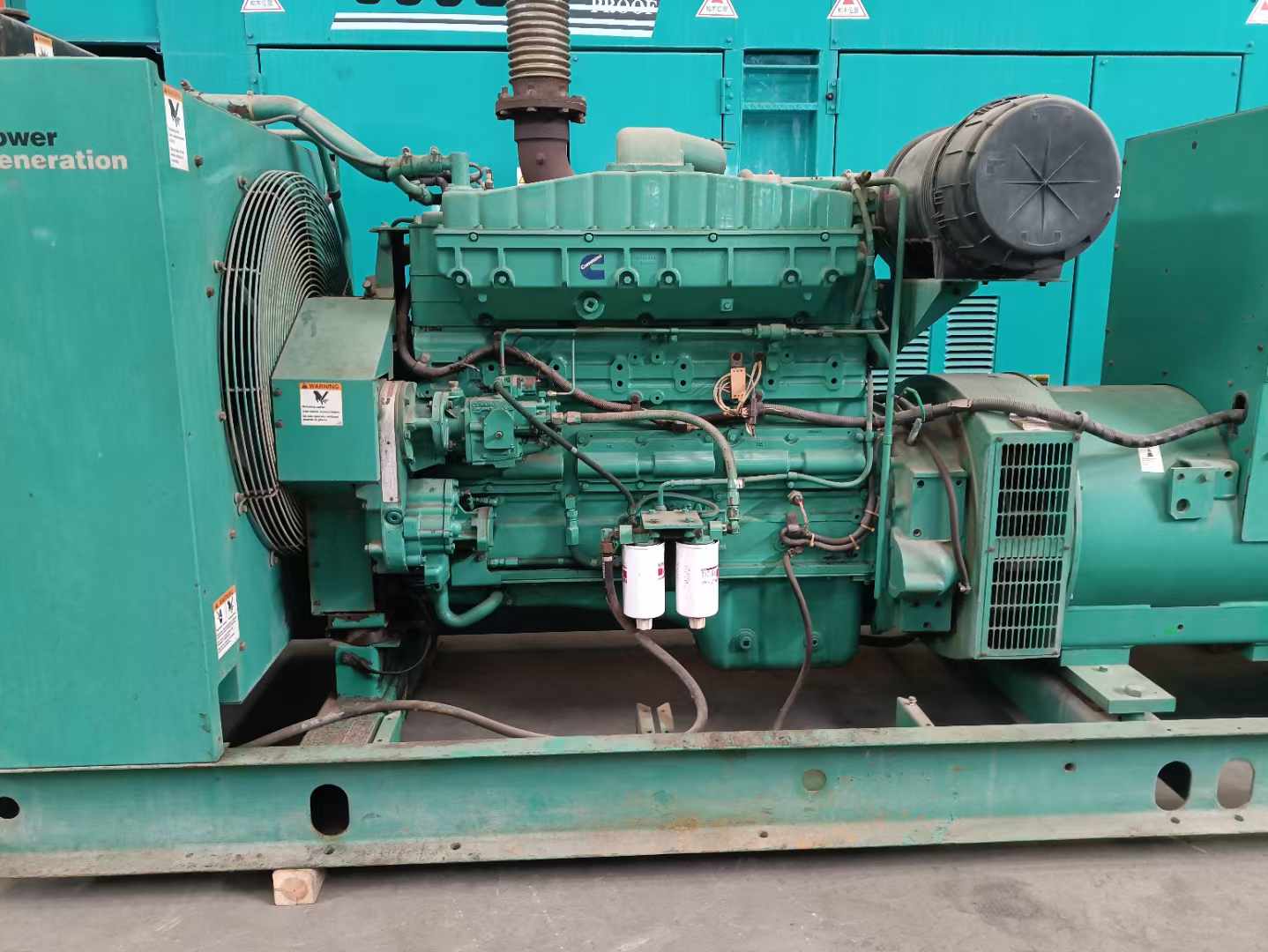 建阳过载会对 600kW 柴油发电机组造成哪些损害？